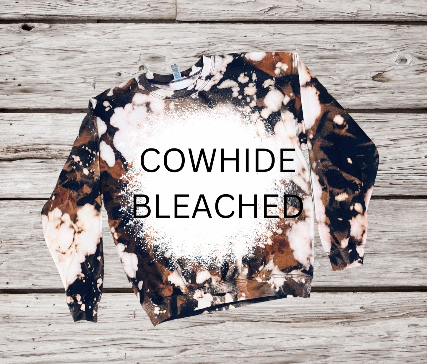 AIN’T MY FIRST RODEO DESIGN! YOU CHOOSE COLOR AND STYLE! TEE OR CREWNECK! BLEACHED OR NON-BLEACHED