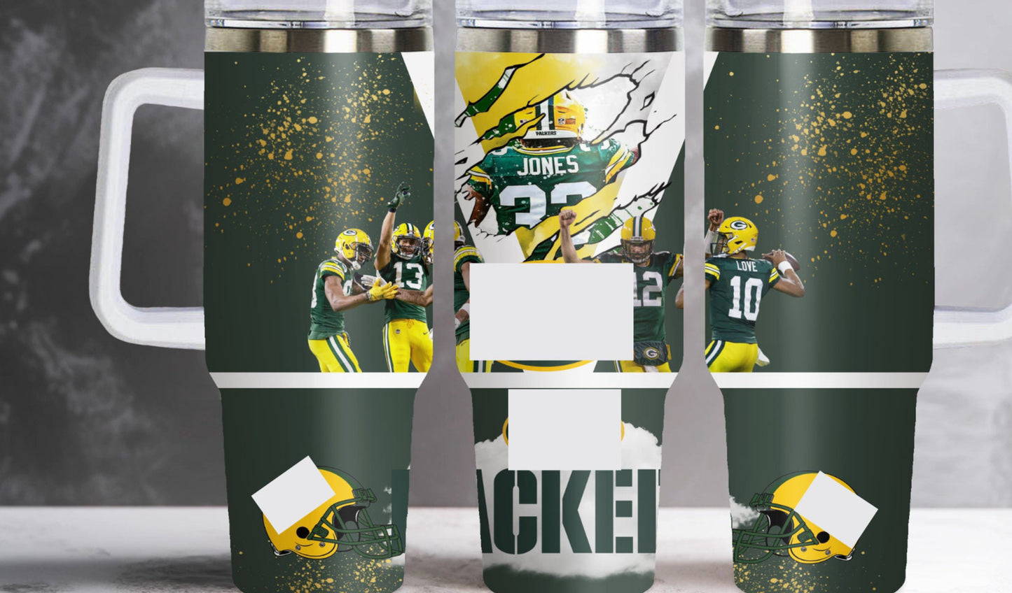 40 OZ Stainless Steel Tumbler Green Bay Packers
